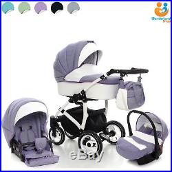 pushchairs from birth with car seat