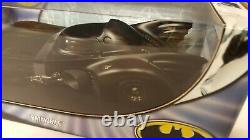 1/18 Batmobile From 1989 Movie Michael Keaton Satin Black Metal Hot Wheels 2003