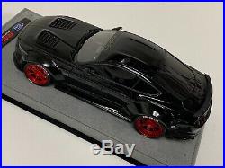 1/18 GT Spirit Ford Mustang by Toshi from 2015 in Black GT061 Red Wheels