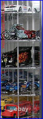 1/64 scale Display Case compatible with Hot Wheels 144 Side Angle