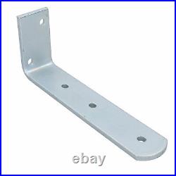 10 Metal Mudguards Fender (Pair) Offset Fit & 4 (LARGE) Brackets