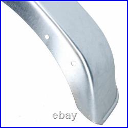 10 Metal Mudguards Fender (Pair) Offset Fit & 4 (LARGE) Brackets