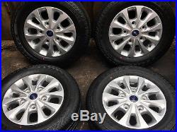 16 Alloy Wheels & Tyres From 2018 Ford Transit Custom Genuine brand new Tyres