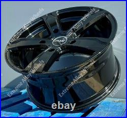 18 Black Cobra Alloy Wheels For Ford Transit Custom Sport 2013 2022 All Model