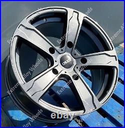 18 Grey Cobra Alloy Wheels For Ford Transit Custom Sport 2013 2022 All Model