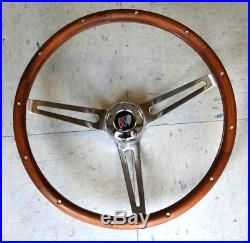 1967 68 Buick Skylark GS GRANT Wood Steering Wheel made from walnut 15