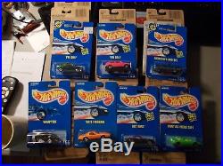 1990's Hot Wheels Blue Card Lot Of 46 In Package Assorted Numbers From 100-199