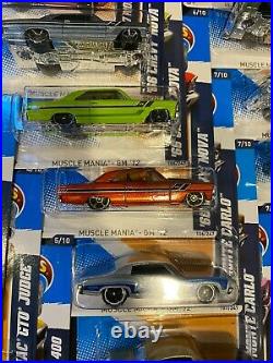 2012 Hot Wheels Muscle Mania GM'12 from Factory Sealed Set 22 Car Lot