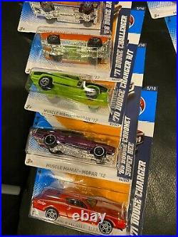 2012 Hot Wheels Muscle Mania Mopar'12 from Factory Sealed Set 18 Car Lot