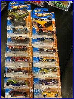 2012 Hot Wheels Track Stars from Factory Sealed Set 15 Car Lot