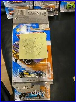 2012 Hot Wheels Track Stars from Factory Sealed Set 15 Car Lot