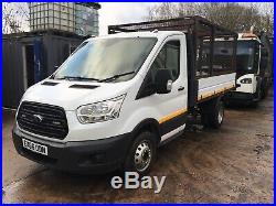 2016 66 Ford Transit twin wheel cage tipper Euro 5 130hp 45k owned from new