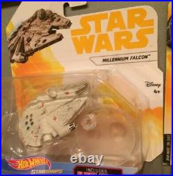 2017 4 x Star Wars Hot Wheel 4 Vehicles From The SOLO Collection? BNIB