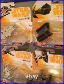 2017 4 x Star Wars Hot Wheel 4 Vehicles From The SOLO Collection? BNIB