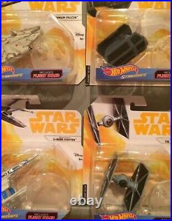 2017 4 x Star Wars Hot Wheel 4 Vehicles From The SOLO Collection? BNIB