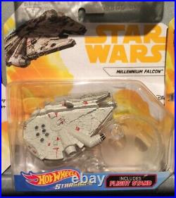 2017 6 x Star Wars Hot Wheel Vehicles From The SOLO Collection BNIB