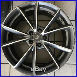 3 Alloy wheels Audi A5 A6 A7 A8 Q5 Q7 TT NEW FROM 19 Nearly NEW MILLEMIGLIA TOP