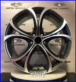 4 Alloy Wheels Alfa Giulia Giulietta Stelvio Brera 159 from 19 NEW, BREMBO OK