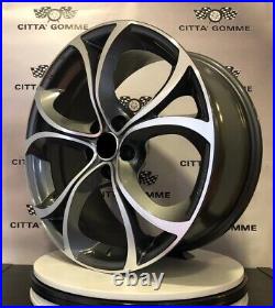 4 Alloy Wheels Alfa Giulia Giulietta Stelvio Brera 159 from 19 NEW, BREMBO OK