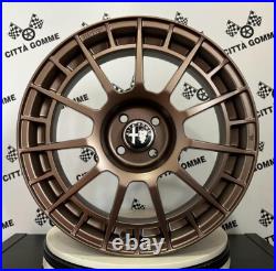 4 Alloy Wheels Compatible Alfa Romeo Mito 145 146 155 from 18 NEW BRONZE 4 Alloy Wheels Compatible Alfa Romeo Mito 145 146 155 from 18 NEW BRONZE