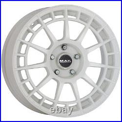 4 Alloy Wheels Compatible Ford C-Max Focus Kuga Mondeo Puma From 17 WHITE