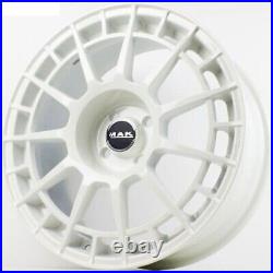 4 Alloy Wheels Compatible Ford C-Max Focus Kuga Mondeo Puma From 17 WHITE