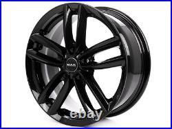 4 Alloy Wheels Compatible Mercedes Classe A B C E Cla Gla GLK Vito From 18 Blk