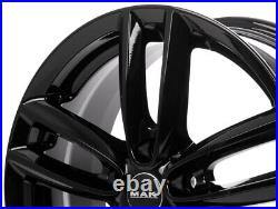 4 Alloy Wheels Compatible Mercedes Classe A B C E Cla Gla GLK Vito From 18 Blk