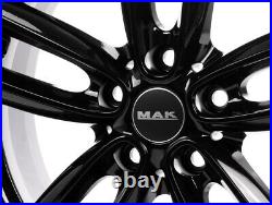 4 Alloy Wheels Compatible Mercedes Classe A B C E Cla Gla GLK Vito From 18 Blk