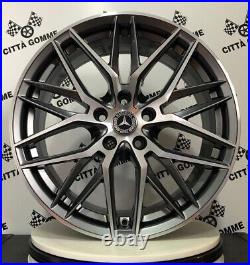 4 Alloy Wheels Compatible Mercedes Classe A B C E Cla Gla GLK Vito From 19 New