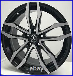 4 Alloy Wheels Compatible Mercedes Classe A B C E Cla Gla Vito From 17 S3 New