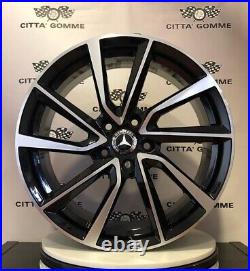 4 Alloy Wheels Compatible Mercedes Classe A B & Cla Vito V Viano From 18 Ita