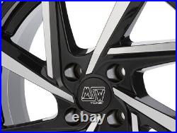 4 Alloy Wheels Compatible Smart Forfour II Fortwo III 451 453 from 15 MSW NEW