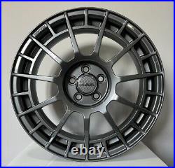 4 Alloy Wheels Compatible Toyota GR86 Prius 3 4 Yaris From 18 MAK Anthracite