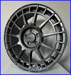 4 Alloy Wheels Compatible Toyota GR86 Prius 3 4 Yaris From 18 MAK Anthracite