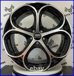 4 Alloy Wheels Compatible for Alpha Giulia Giulietta 159 Brera From 19 New