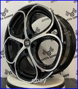 4 Alloy Wheels Compatible for Alpha Giulia Giulietta 159 Brera From 19 New