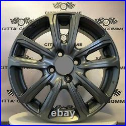 4 Alloy Wheels Compatible for Dacia Dokker Logan Sandero Stepway From 15 New