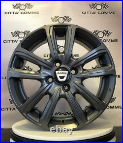 4 Alloy Wheels Compatible for Dacia Dokker Logan Sandero Stepway From 15 New