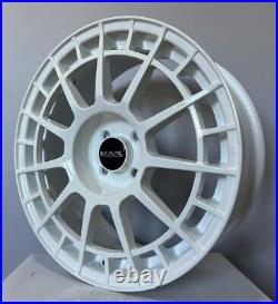 4 Alloy Wheels Compatible for Lancia Delta Musa Ypsilon From 18 New White