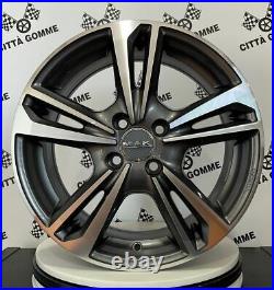 4 Alloy Wheels Compatible for Peugeot 1007 2008 207 208 307 308 from 15 New