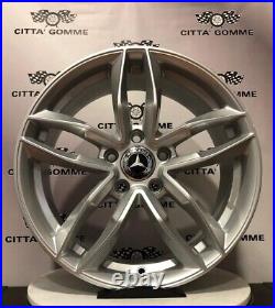 4 Alloy Wheels Compatible with Mercedes Class A B C E CLA GLA from 17 NEW 5x112