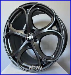 4 Compatible Alloy Wheels Alfa Giulia Giulietta Stelvio Tonale 159 from 19 NEW