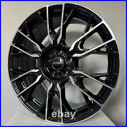 4 Compatible Alloy Wheels BMW 7 X5 X6 i5 i7 from 21 DOUBLE SIZE NEW