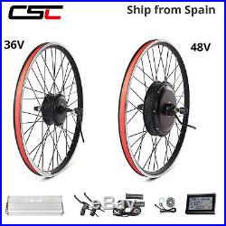 48V 1500W Electric Bike Conversion Kit EBike Wheel Regenerative Ship From Spain