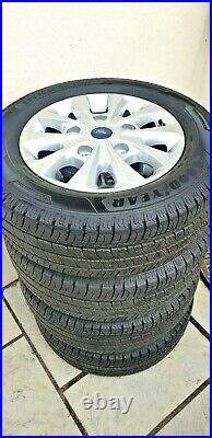 4x Brand New 16 Ford Transit Custom Alloy Wheels & Tyres (Removed from 2021)
