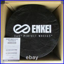 4x Enkei RPF1 17x9.0J +22 5x114.3 MBK From Japan JDM Wheels Rims