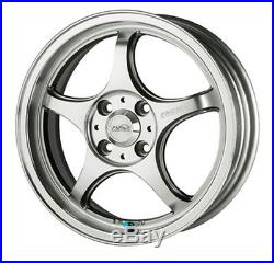 5ZIGEN ProRacer wheels FN01R-C 16x6.5J +42 4x100 Silver from JAPAN