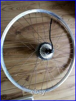 700c electric wheel, taken from Pendleton Somerby bike