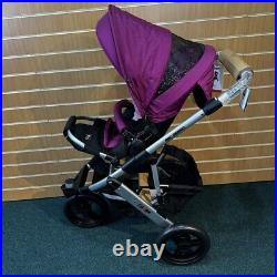 ABC Design Cobra Pram GRAPE 2-in-1 Baby pram Pushchair with Raincover